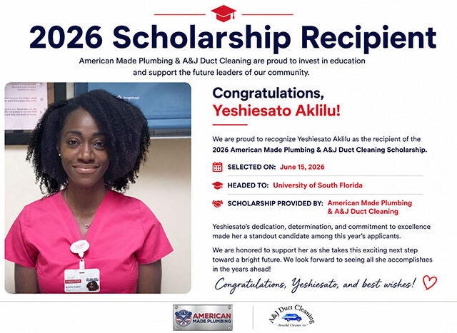 Scholarship Winner 2026